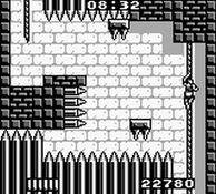 une photo d'Ã©cran de Castlevania - The Adventure sur Nintendo Game Boy